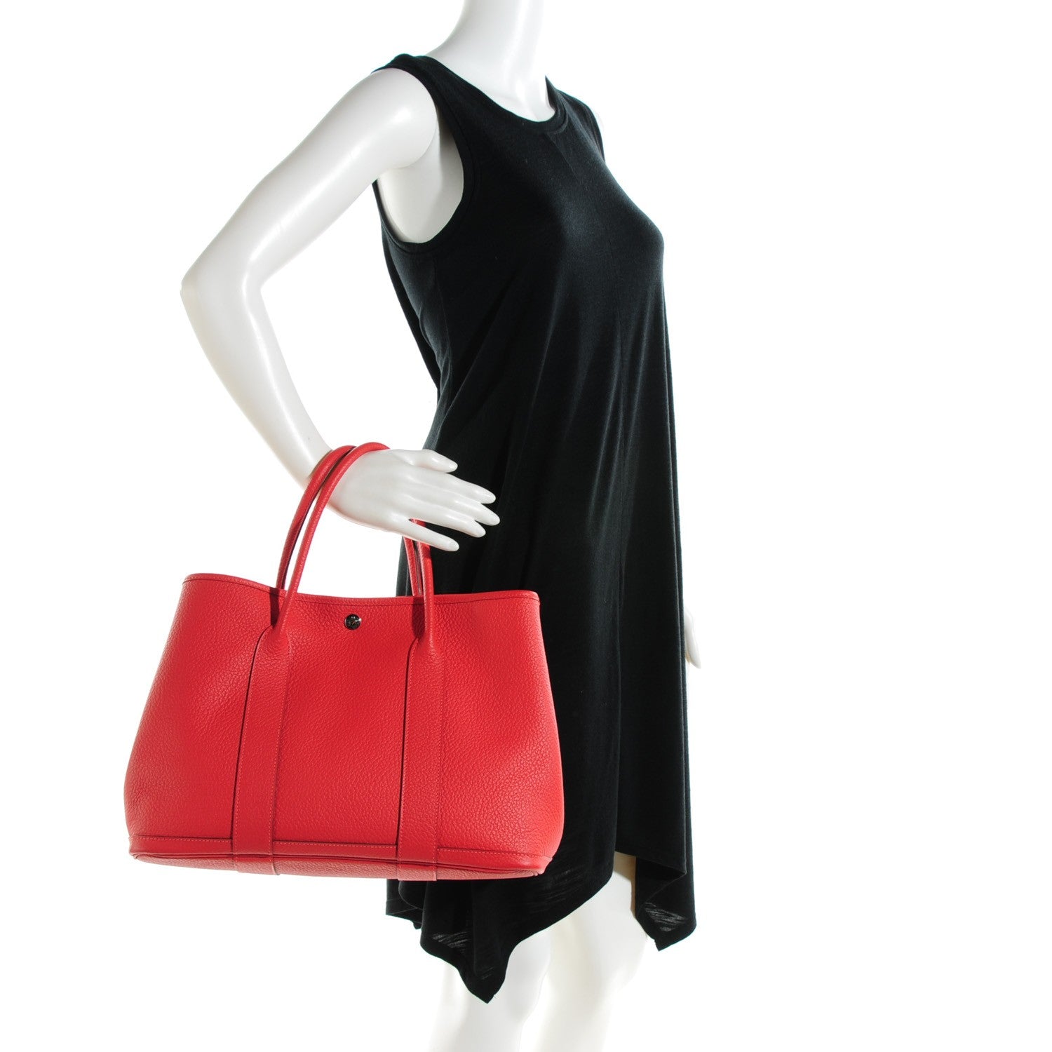 Hermes Vache Country Garden Party 36 MM Rouge Pivoine 3 of 10