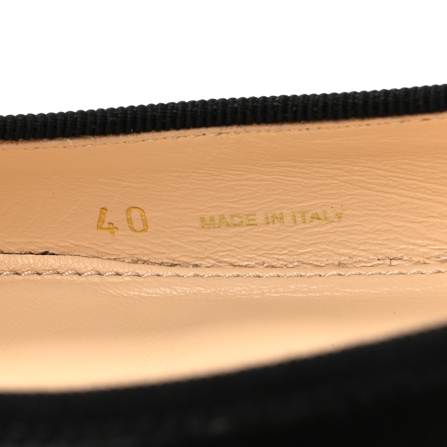 Prada Nappa Vernice Cap Toe Logo Bow Ballerina Flats 40 Black 9 of 14