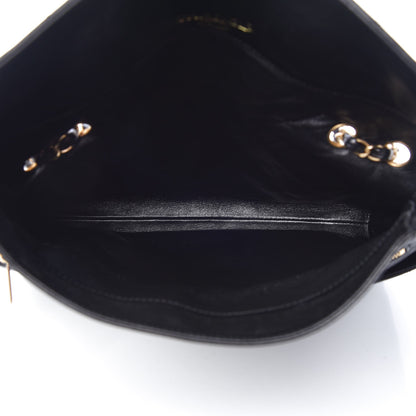Chanel Lambskin Quilted Jumbo Mademoiselle Flap Black 5 of 8