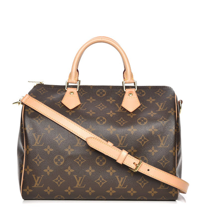 Louis Vuitton Monogram Speedy Bandouliere 30 1 of 8