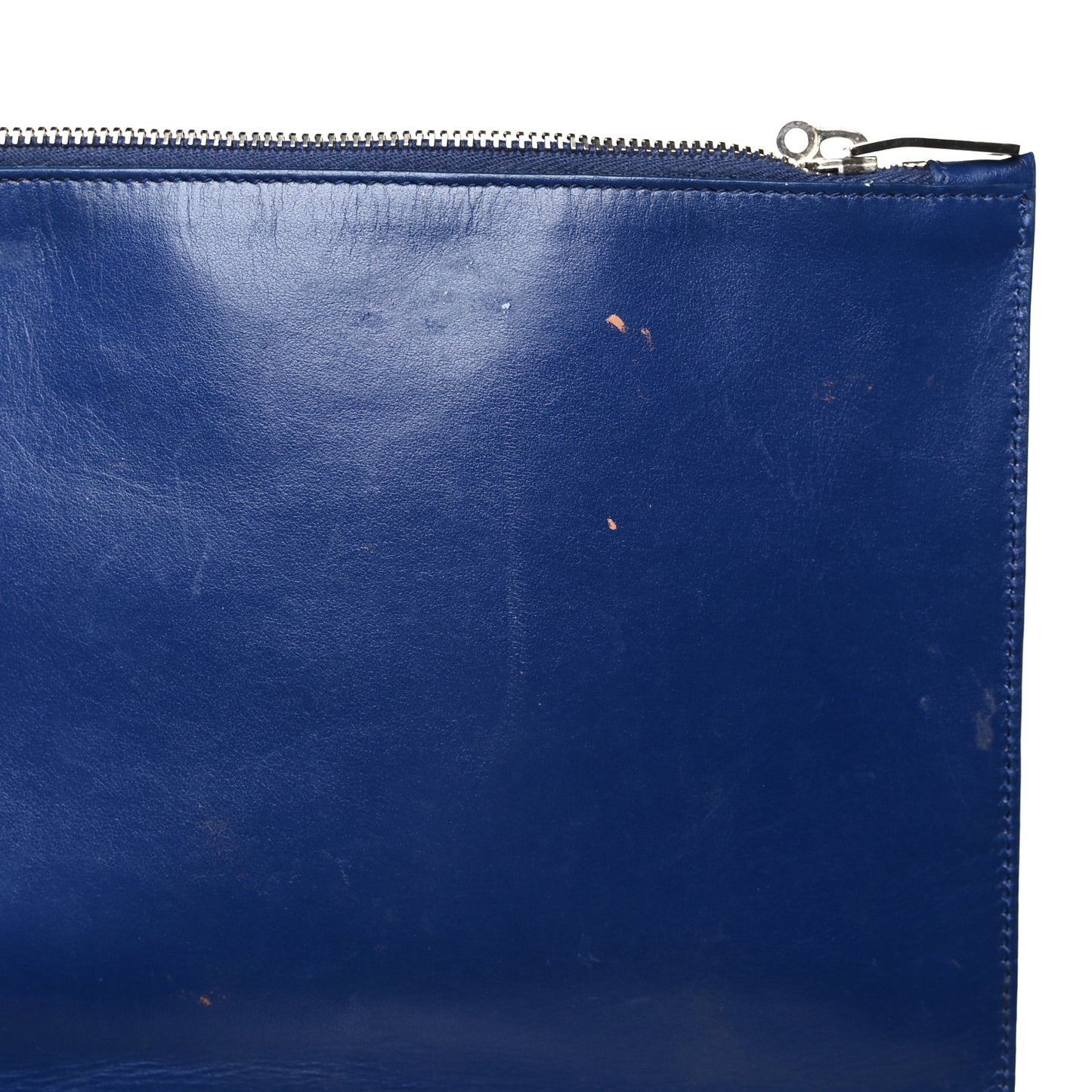 Grained Calfskin Small Sac De Jour Navy