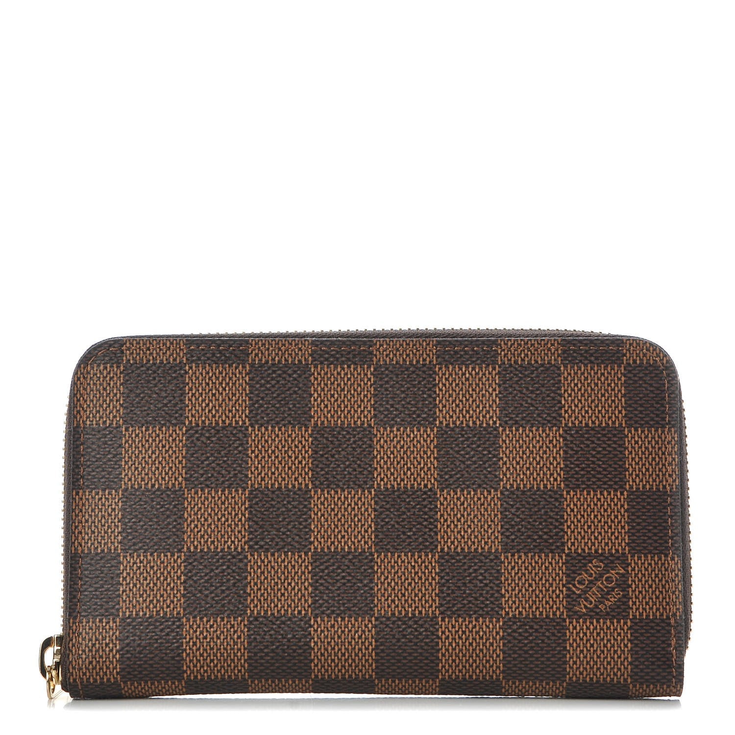 Louis Vuitton Damier Ebene Zippy Compact Wallet 1 of 8