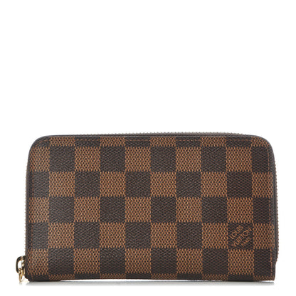 Louis Vuitton Damier Ebene Zippy Compact Wallet 1 of 8