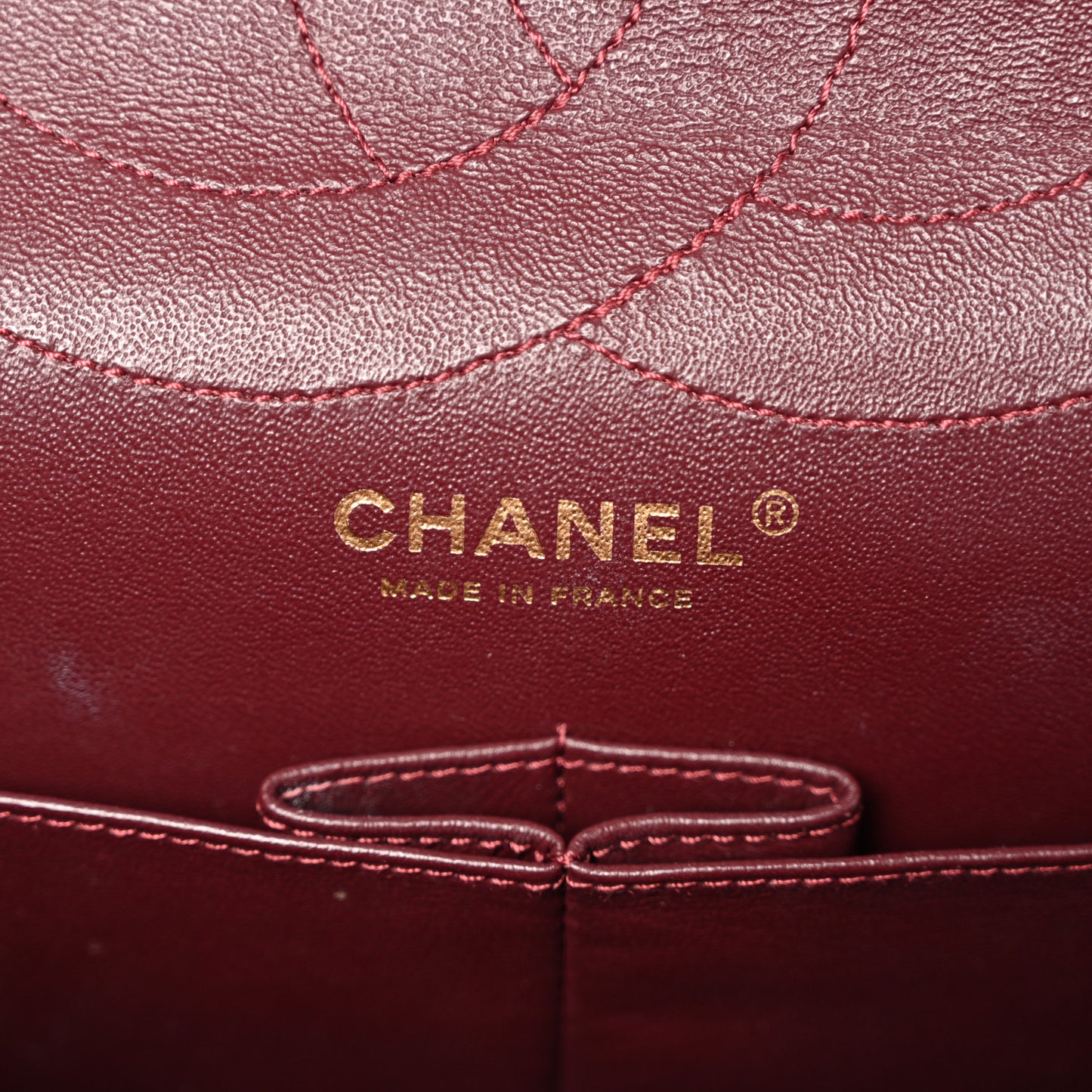 Aged Calfskin Quilted 2.55 Reissue 227 Flap Black