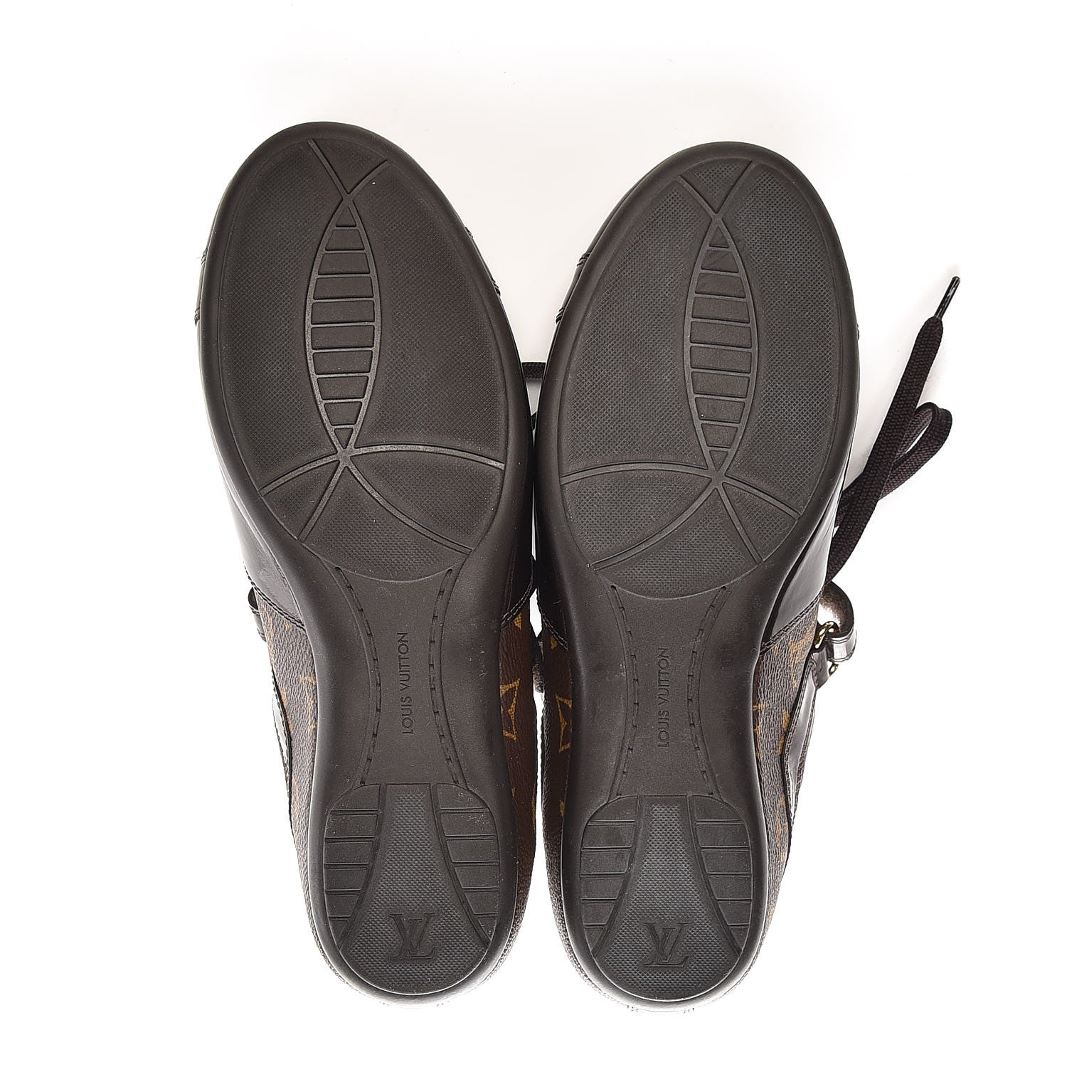Louis Vuitton Patent Monogram Globe Trotter Sneakers 35 7 of 11
