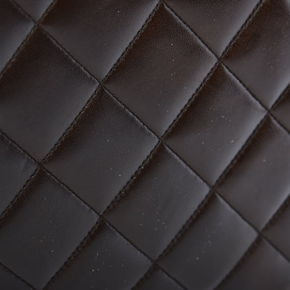 Chanel Lambskin XL Jumbo CC Single Flap Brown 17 of 18