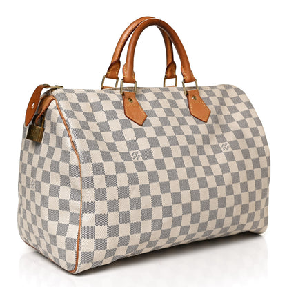 Louis Vuitton Damier Azur Speedy 35 3 of 11