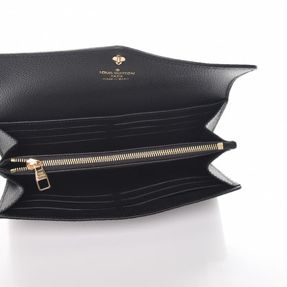 Louis Vuitton Empreinte Sarah Wallet NM Black 5 of 8