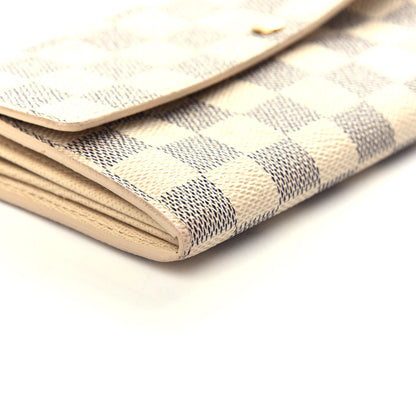 Louis Vuitton Damier Azur Sarah Wallet 7 of 9