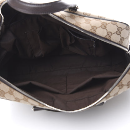 Gucci Monogram Briefcase Dark Brown 5 of 11