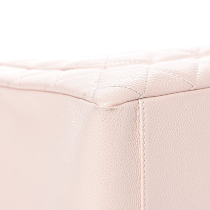 Chanel Caviar Quilted Grand Shopping Tote GST Light Pink 11 of 12