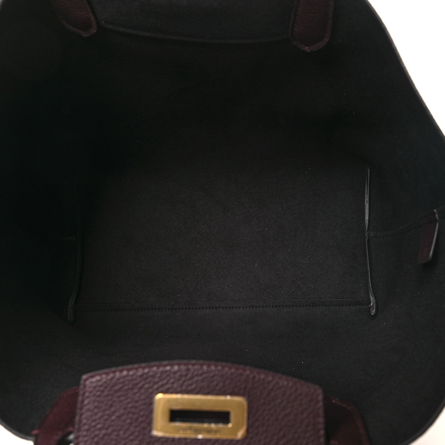 Salvatore Ferragamo Calfskin Travel Tote Ganache Brown 4 of 9
