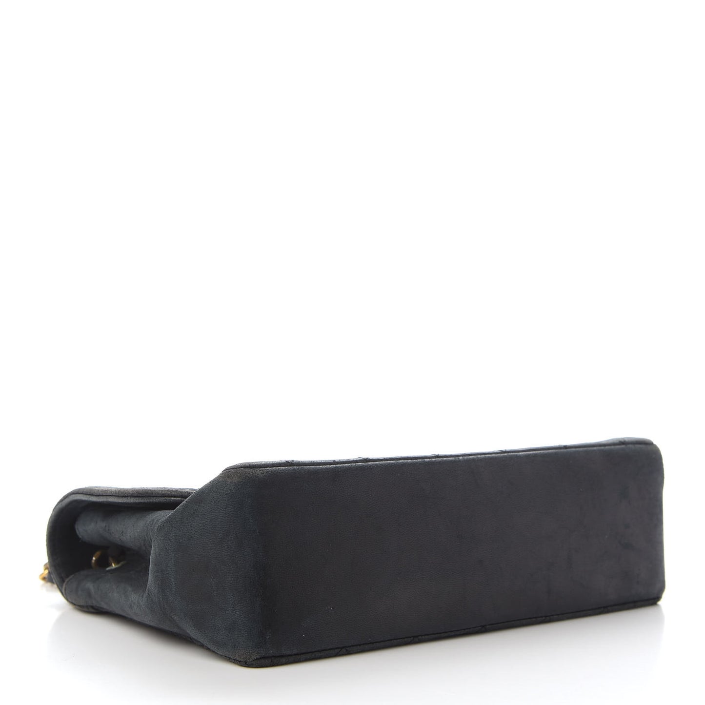 Lambskin Quilted Small Single Flap Black