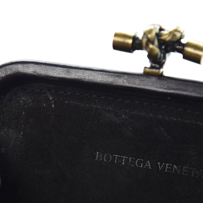 Bottega Veneta Nappa Intrecciato Knot Studded Clutch Black 7 of 15