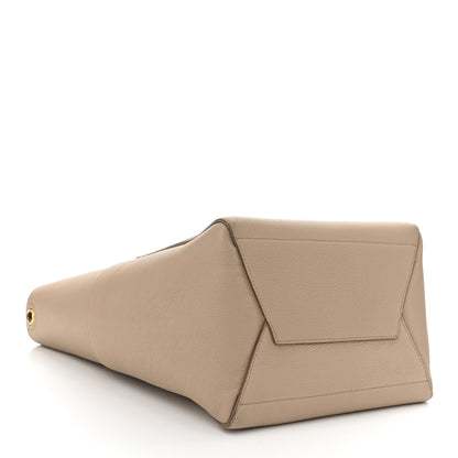 Celine Soft Grained Calfskin Sangle Bucket Bag Dune 4 of 9