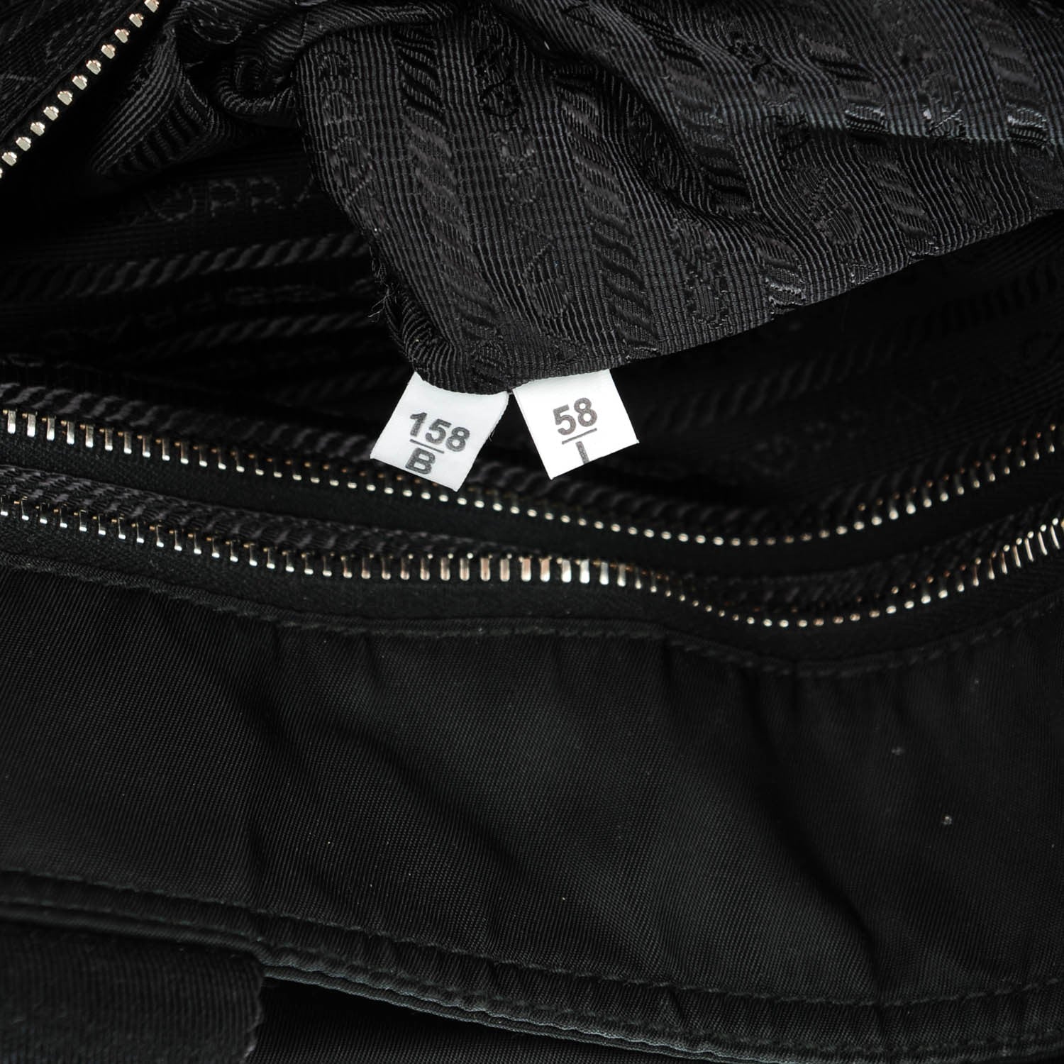 Prada Tessuto Nylon Diaper Bag Black 7 of 7