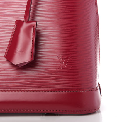 Louis Vuitton Epi Alma PM Fuchsia 9 of 9