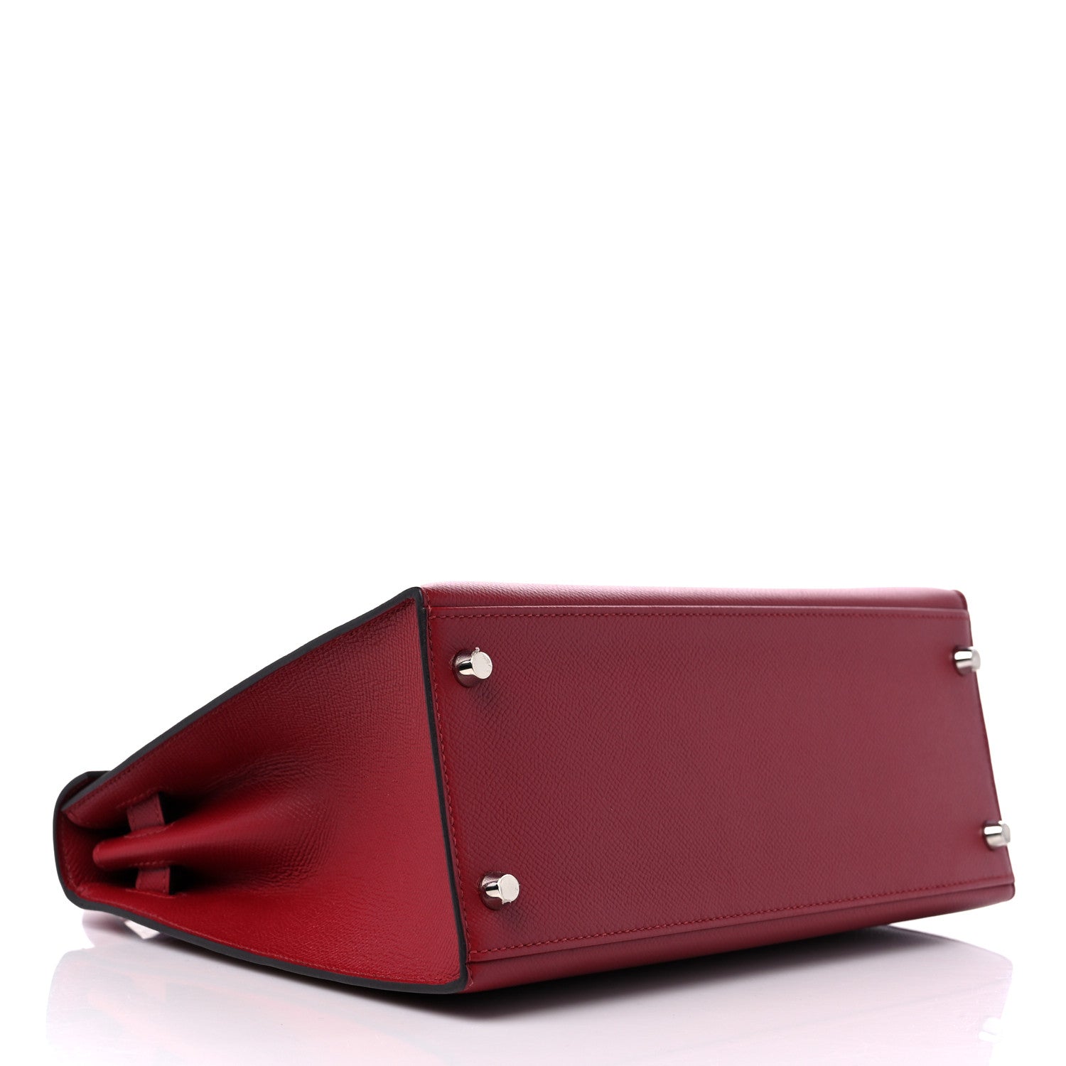 Hermes Epsom Kelly Sellier 28 Rouge Grenat 4 of 9