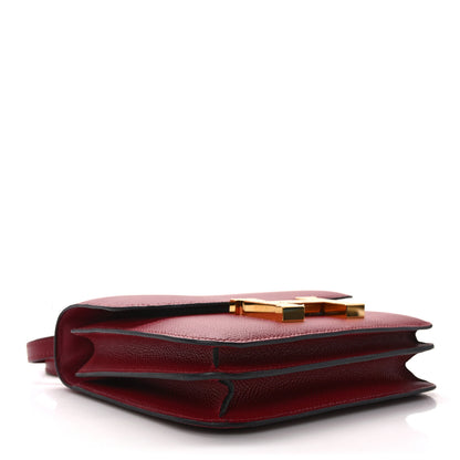 Hermes Epsom Constance 18 Rouge Grenat 4 of 10