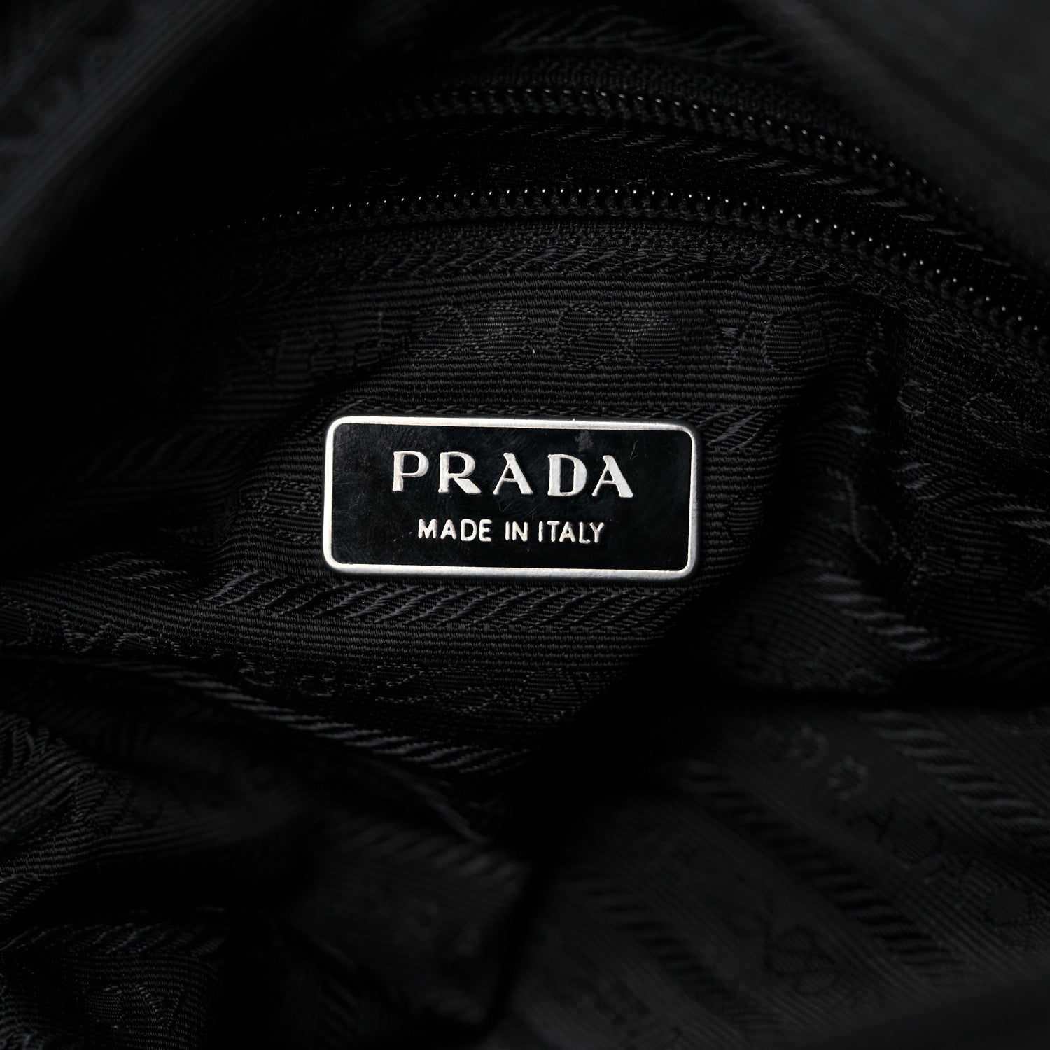Prada Nylon Vela Messenger Bag Black 5 of 16