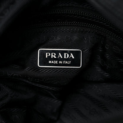 Prada Nylon Vela Messenger Bag Black 5 of 16