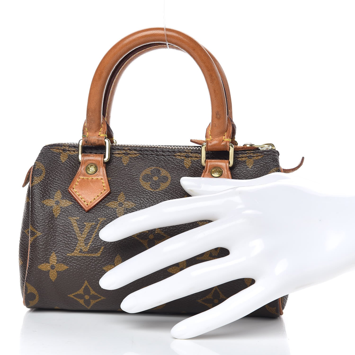 Louis Vuitton Monogram Mini Sac HL Speedy 2 of 13