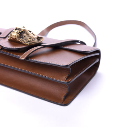 Gucci Calfskin Animalier Shoulder Bag Brown 10 of 11