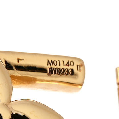 Louis Vuitton Metal My LV Chain Earrings Gold 4 of 5