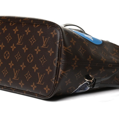Louis Vuitton Monogram World Tour Neverfull MM 11 of 16