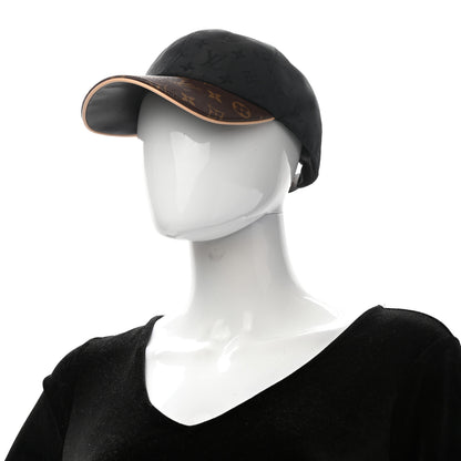 Louis Vuitton Polyester Silk Monogram LV Get Ready Cap L Black 2 of 8
