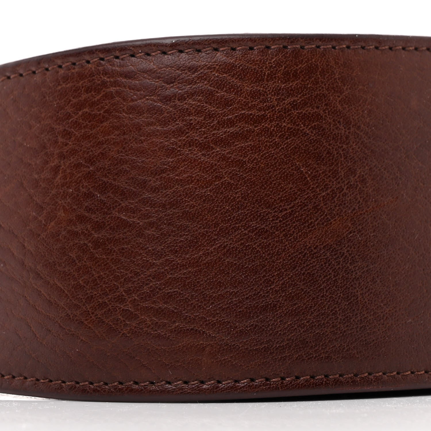 The Row Grained Calfskin Half Moon Shoulder Bag Burnt Wood 8 of 10