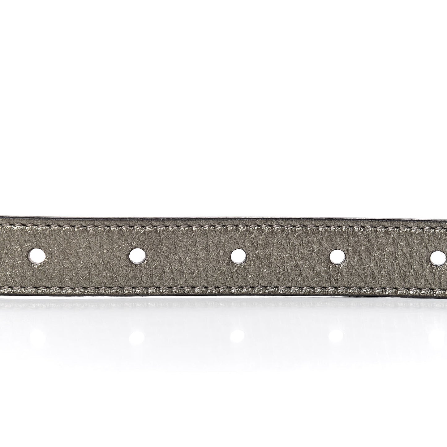 Metallic Calfskin Crystal Interlocking G Belt 70 28 Sasso