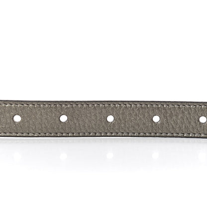 Gucci Metallic Calfskin Crystal Interlocking G Belt 70 28 Sasso 6 of 6