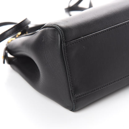 Fendi Nappa Mini Peekaboo Iconic Satchel Black 7 of 8
