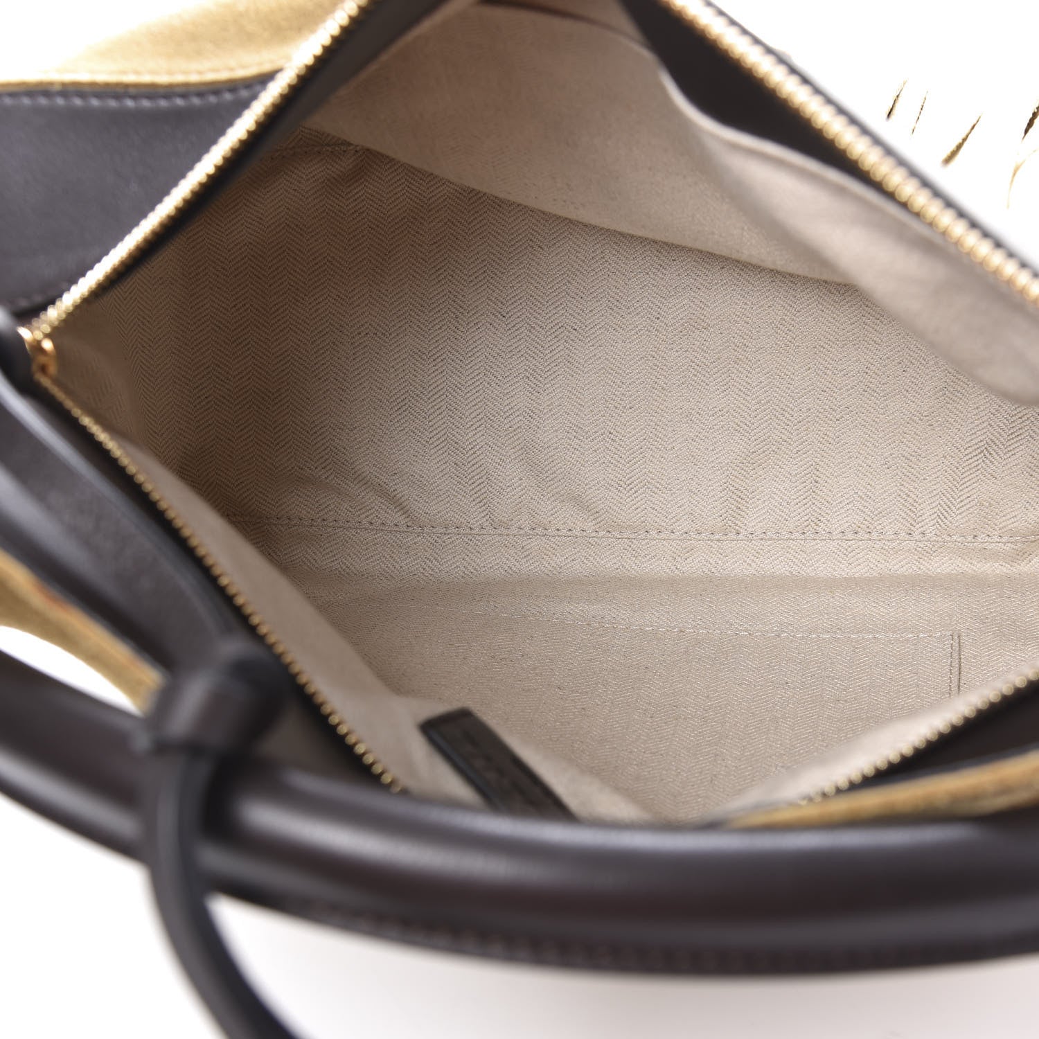 Loewe Suede Fringe Puzzle Bag Gold 6 of 12