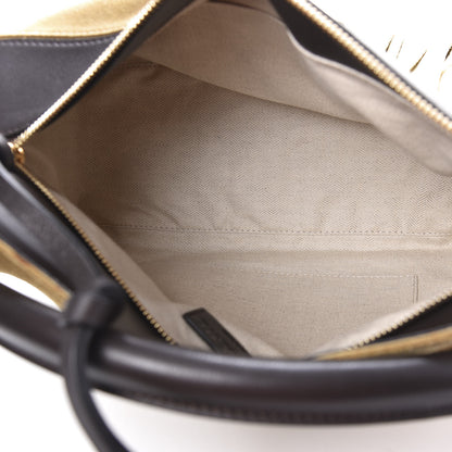 Loewe Suede Fringe Puzzle Bag Gold 6 of 12
