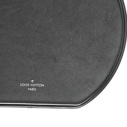 Louis Vuitton Calfskin Floral Print Petite Boite Chapeau Black 15 of 16