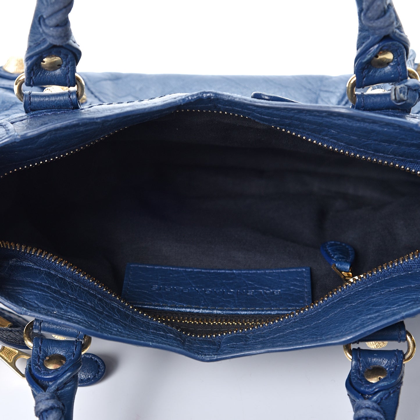 Agneau Giant 12 Gold Hardware Mini City Bleu Mineral