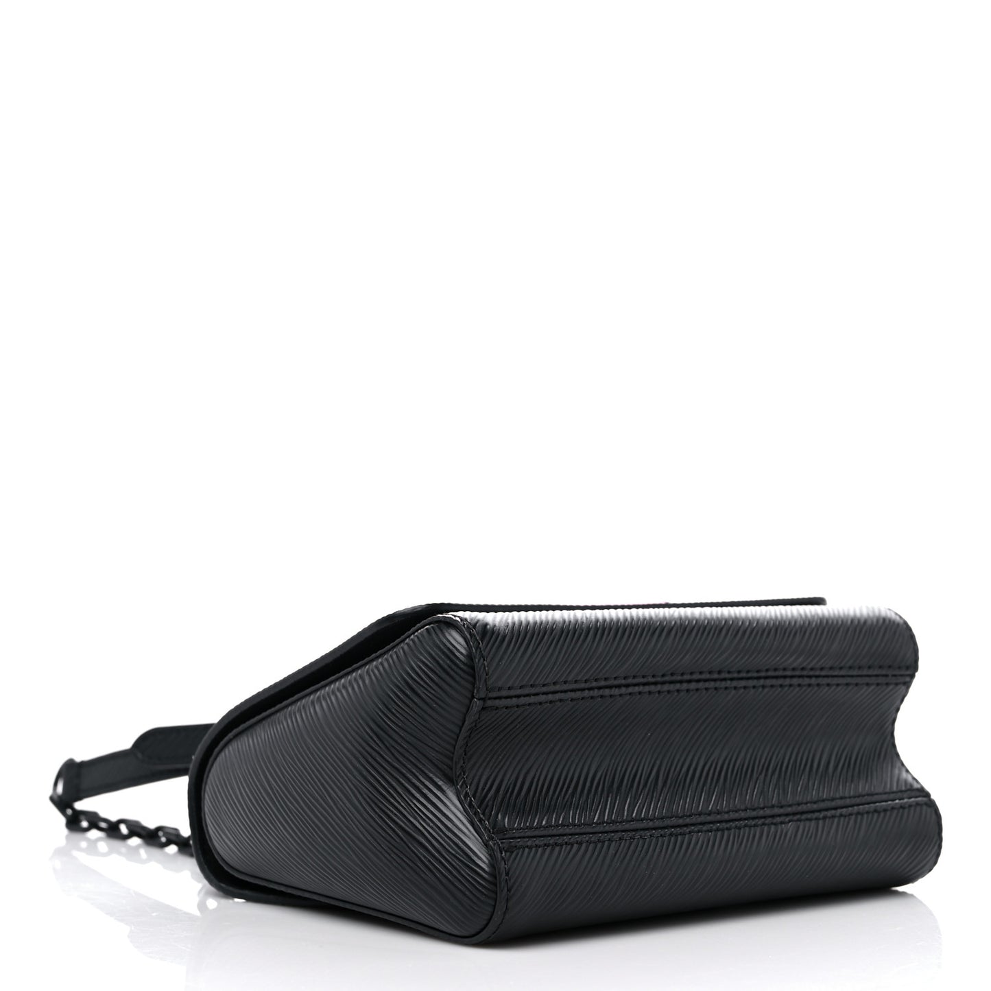 Epi Twist Shoulder Bag PM Black Pink