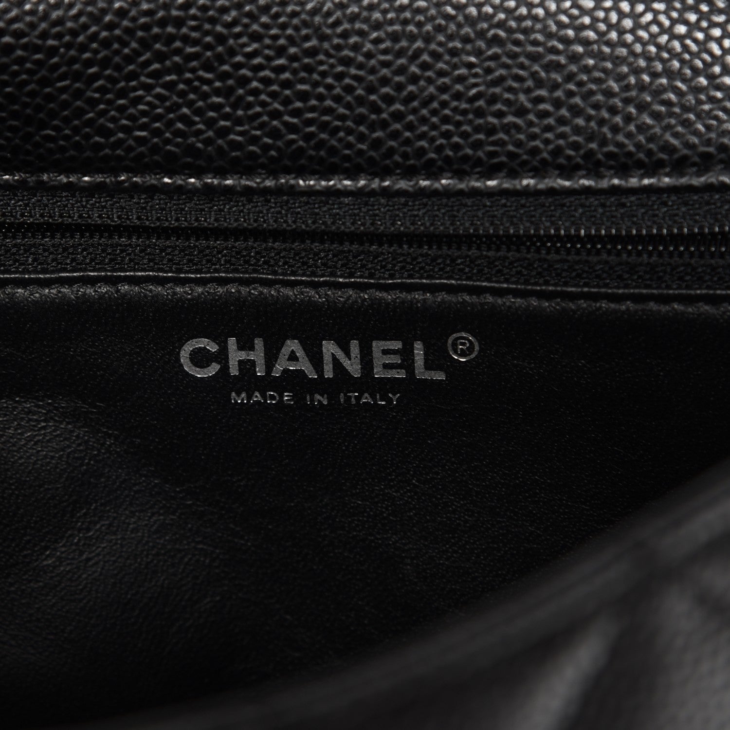 Chanel Caviar Quilted Medium Kelly Flap Black 6 of 7