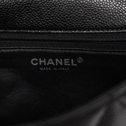 Chanel Caviar Quilted Medium Kelly Flap Black 6 of 7