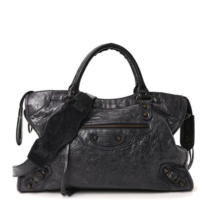 Balenciaga Agneau Classic Hardware City Bleu Roi 1 of 11