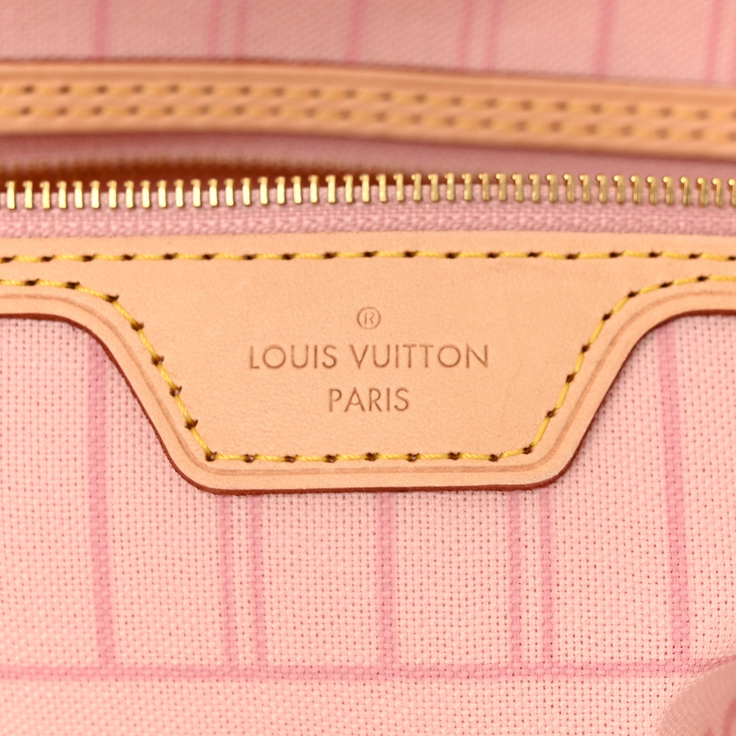 Louis Vuitton Damier Azur Neo Neverfull MM Rose Ballerine 7 of 11