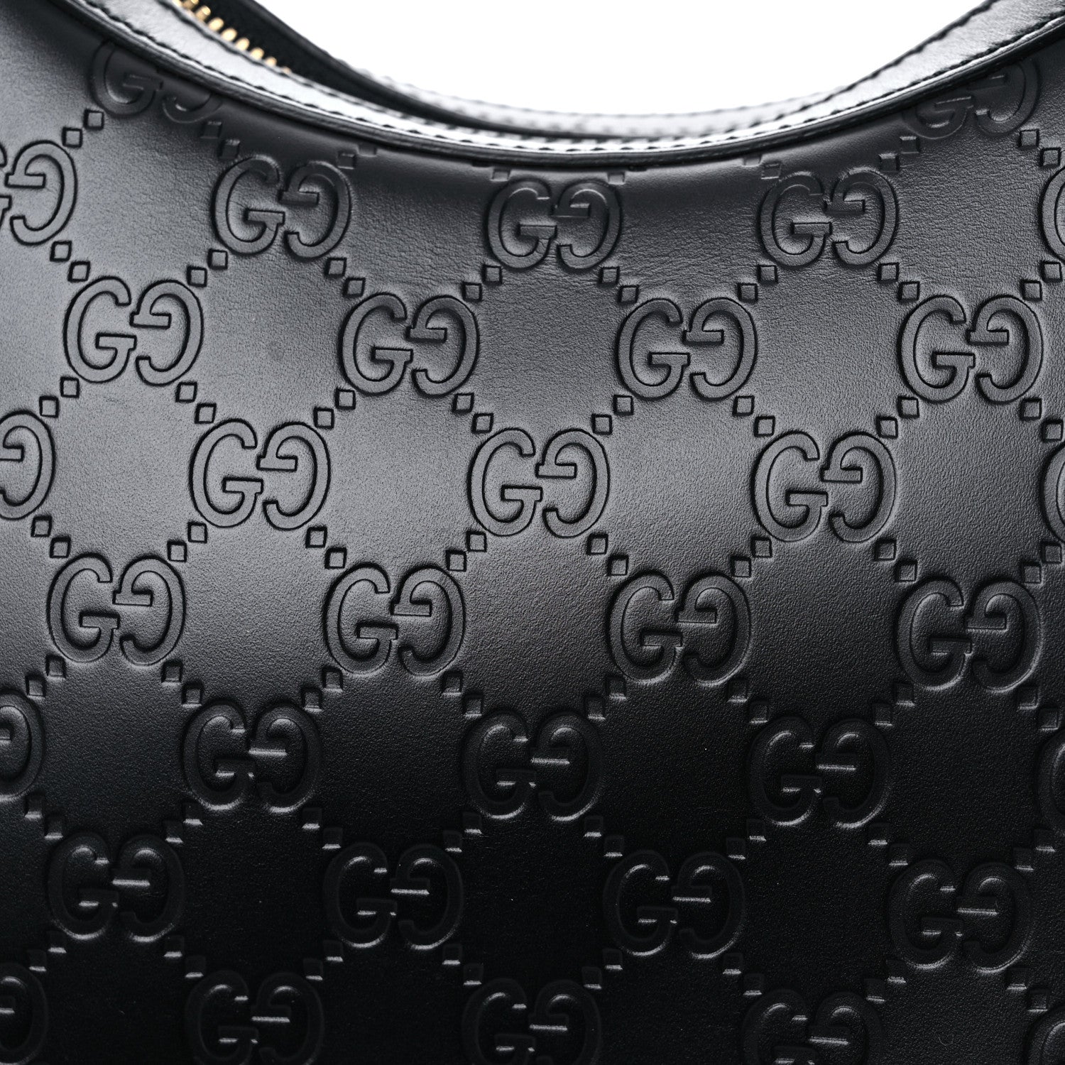 Gucci Guccissima Linea A Hobo Black 10 of 10