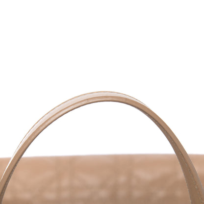 Christian Dior Coated Canvas Cannage Small Panarea Tote Beige 14 of 30