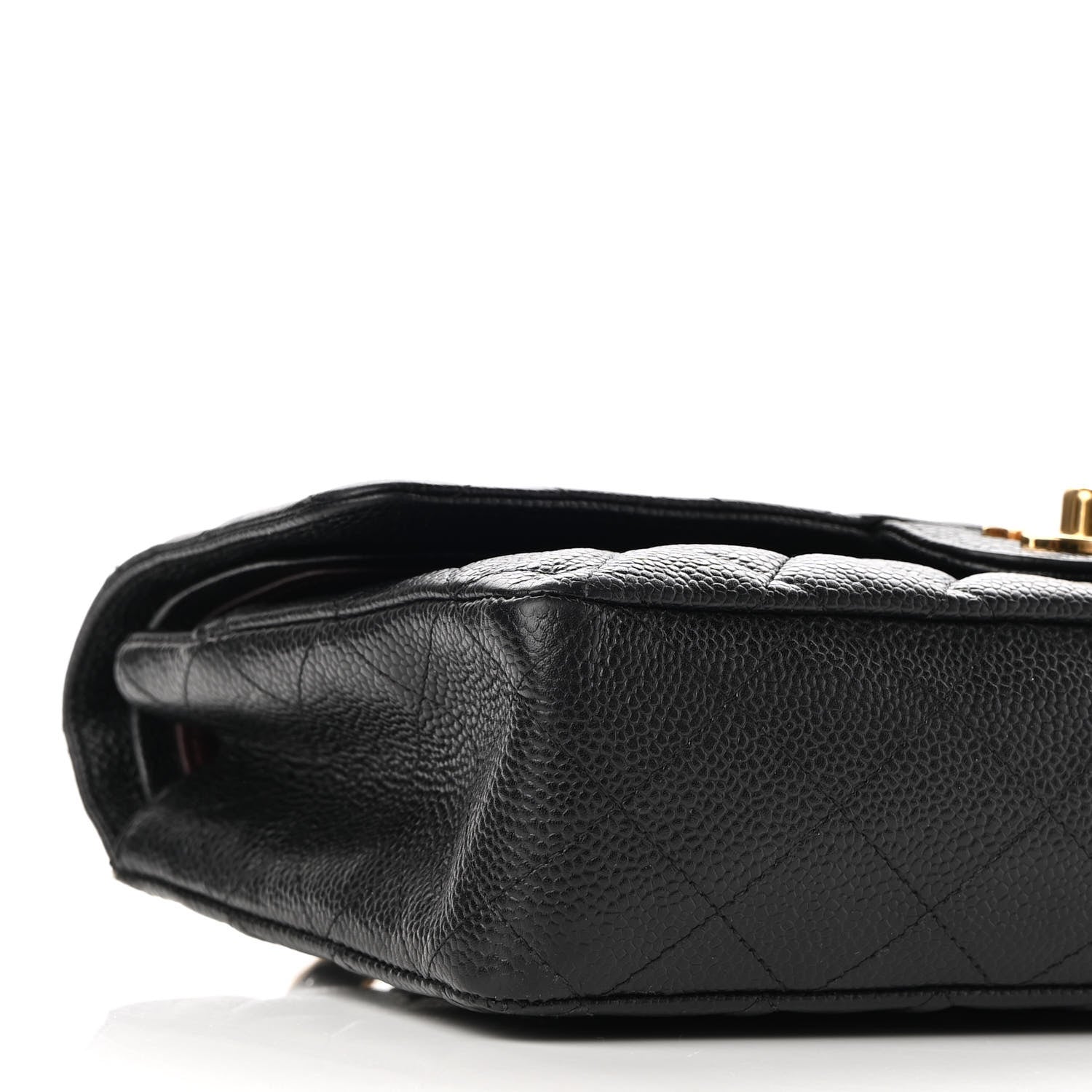 Chanel Caviar Quilted Medium Double Flap Black 9 of 13