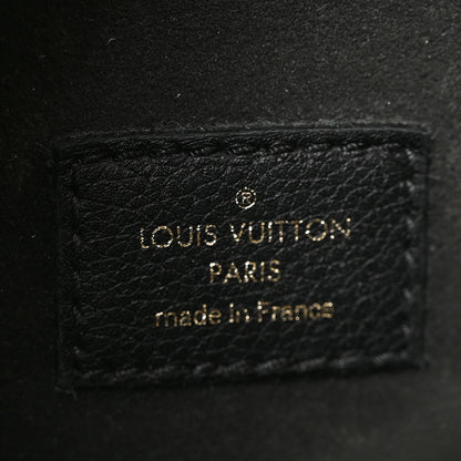 Louis Vuitton Calfskin Lock & Go Tote Black 6 of 11