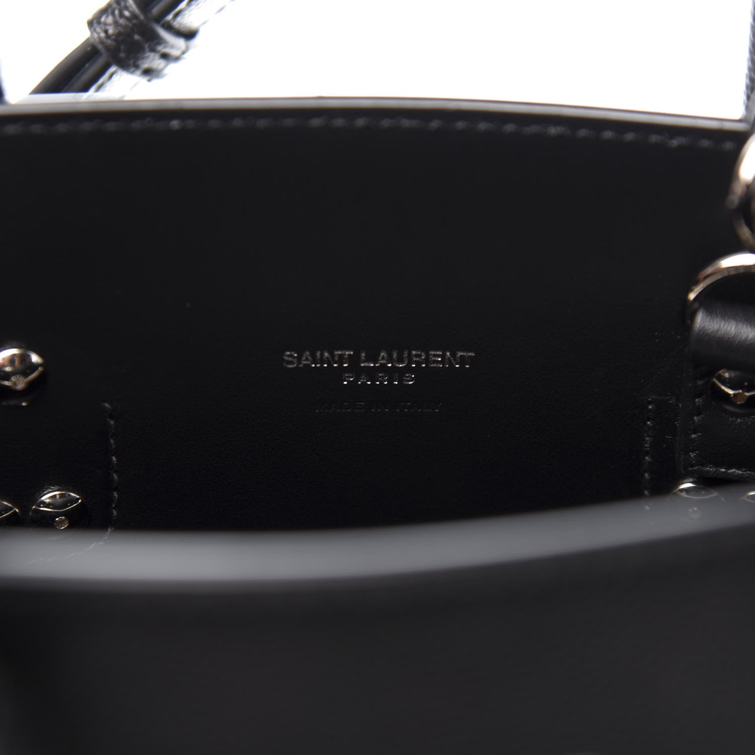 Saint Laurent Grain De Poudre Baby Sac De Jour Black 9 of 12