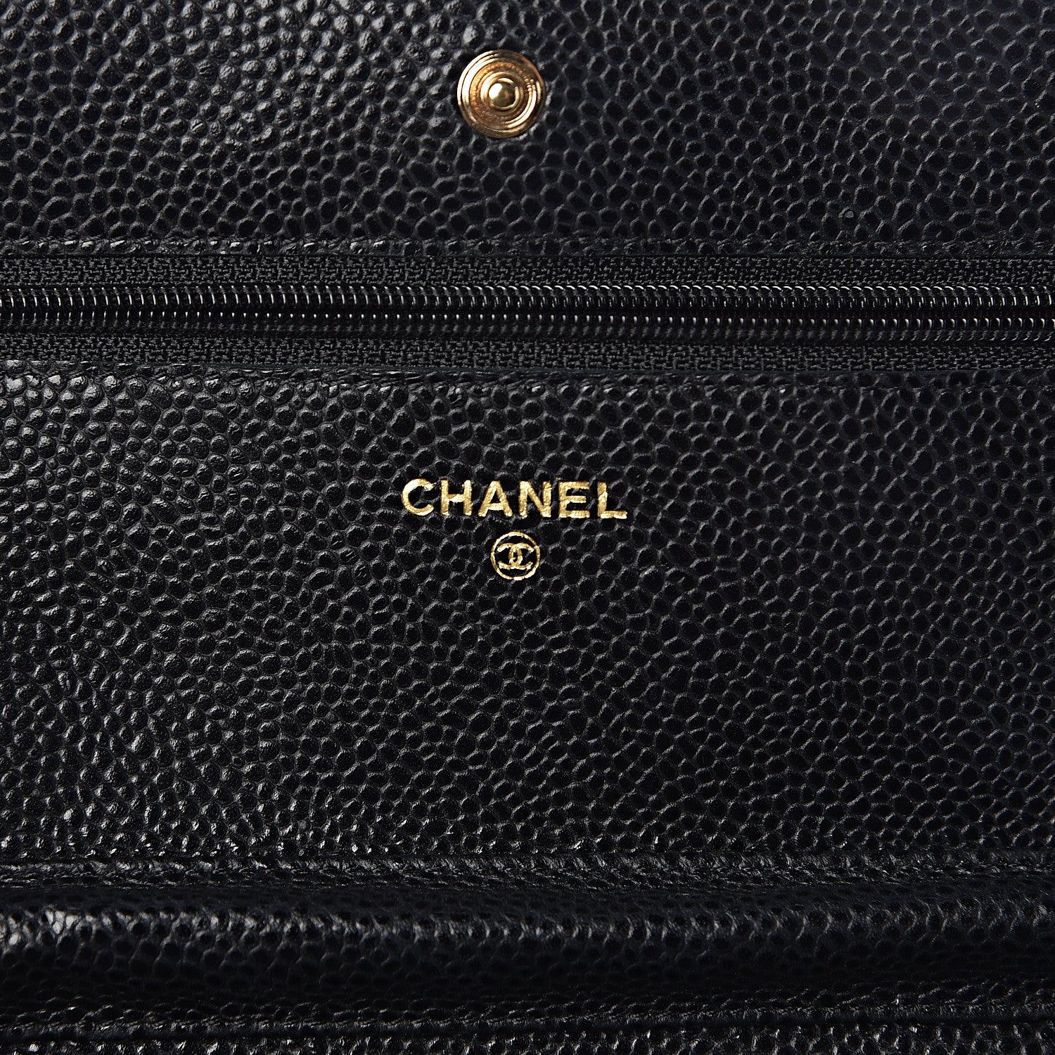 Chanel Caviar Quilted Wallet On Chain WOC Black 6 of 11