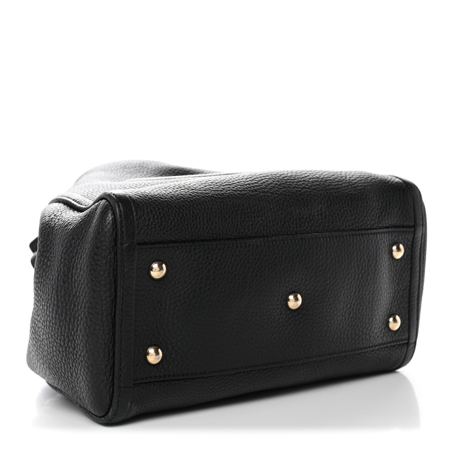 Gucci Pebbled Calfskin Small Soho Shoulder Bag Black 4 of 11